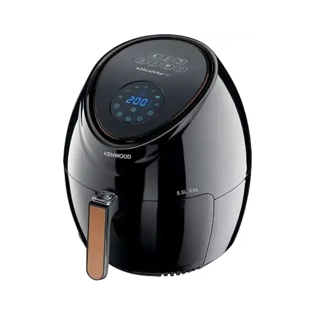 Kenwood Air Fryer 1800 Watt 5.5 L Black HFP50.000BK. Kenwood Air Fryer 1800 Watt 5.5 L Black HFP50.000BK.